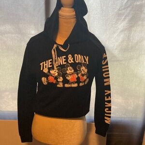 Black Mickey Mouse Hoodie